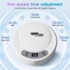 Tulbeys Ultrasonic Retainer Cleaner,49kHz Retainer Cleaner Machine, 4 Modes Ultrasonic Cleaner for Dentures, Nightguards, Sport Mouth Guards, Braces, Toothbrush Heads, Jewelry view 4