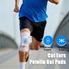 NuVigor Knee Support Brace for Men and Women, Anti Slip Knee Brace with Patella Gel Pads & Side Stabilizers, Compression Sleeve Support for Arthritis Joint Pain Meniscus Tear ACL MCL Running Sports view 3