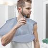 GALPADA Sturdy Beard Shaving Apron for Men, Waterproof Polyester Beard Cutting Bib with Foldable Design, Practical Shaving Hair Catcher Suitable for Wash Basin Use view 3