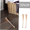 SWETRACE 2pcs Wooden Back Scratchers with Long Handle Lightweight Wood Scratchers for Men and Women Featuring Artistic Woodcarving and Comfortable Grip, for Office and Housewarming Gifts view 3