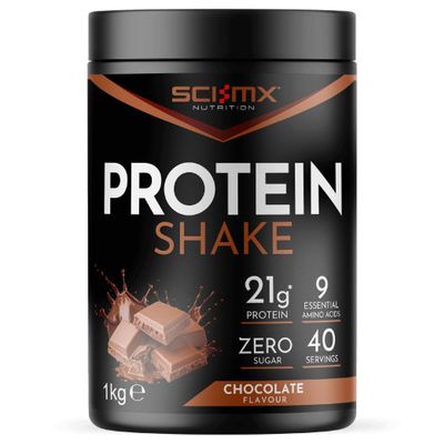 SCI-MX Protein Shake Chocolate Flavour 1kg Vegan Zero Sugar