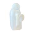 1000ml Mens Urinal Bottle Non Spill Urine Bottle for Male Use Durable Portable Pee Bottle with Leakproof Screw Cap Travel Urinal, Bedside or Car Use Spill Proof Wee Bottle for Men view 2