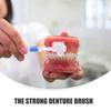 WEKADRIN 8pcs Soft Retainer Brush Cleaning Toothbrush Double Sided Denture Toothbrush Kit for Elderly Adults view 3