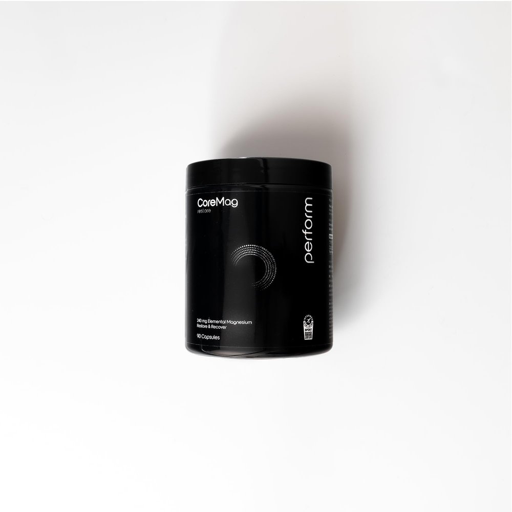CoreMag Restore | Magnesium Bisglycinate and Taurate Capsules | Informed Sport Tested | (30 Servings)