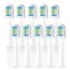 10PCS,Compatibility for Fairywill FW-E11 E10 E6 D7S Electric Toothbrush Replacement Brush Heads(10PCS White) view 2