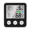 MoSundi Indoor Temperature and Humidity Meter with Digital Display, 0-70C / 32-158F Range, 20-99% RH Accuracy, for Home Baby Room, White TS-9909-B view 1