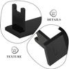 BAZEITFLOW 2pcs Men's Razor Stand Acrylic Holder for Shaving and Brush Organizer Stable Storage for Bathroom Countertop view 3