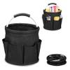 17L Foldable Storage Basket Cleaning Caddy with Handle Portable Multi Cleaning Bucket Bag for Home, Garden, Outdoor Camping view 1