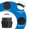 17L Foldable Storage Basket Cleaning Caddy with Handle Portable Multi Cleaning Bucket Bag for Home, Garden, Outdoor Camping view 3