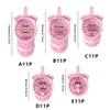 3-Colors Men's Skin-Friendly Resin Fitness Cages, Porous and Breathable Suitable for Beginners and Advanced Users-UKLZ14 (P1-Pink, B11) view 3