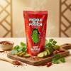 American PICKLE IN-A-POUCH Jumbo Pickles in a Bag - Variety of Tangy Flavours - Low Calorie, Ready to Eat Snack view 2