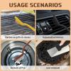 11 pcs Crevice Cleaning Brush Multi-Purpose Hard Bristle Scrub Brushes Cleaning Tool Supplies for Kitchen Sink, Window Track, Tile Line,Teapot,Gap,Cup,Blender, Bathtub Corners Tight Spaces view 2