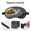 Stellar Ember Blackout Sleep Mask Soft Breathable Eye Cover for Travel Yoga Meditation Camping Use view 3