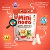 MININOMS Apple Chomps Organic Baby Snacks, Teething Rice Snack for 6+ Months 20g (20 Pack) | Fruit-Flavoured Rusks for Self-Weaning Training in Babies & Toddlers | Healthy, Vegan & Not Ultra-Processed view 4
