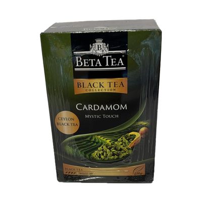 Beta Tea Cardamom Tea 450G Black Tea Collection, Ceylon Black Tea, Cardamom Mystic Touch Product Of Srilanka Pack Of 1
