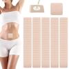 100PCS Castor Oil Pack, Belly Button Patch Set, Castor Oil Patches with Natural Colour Panels, Disposable Self-Adhesive Pads for Tidy, No-Wash Daily Wellness Routines, Suitable for Home or Traveling view 1