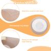 100PCS Castor Oil Pack, Belly Button Patch Set, Castor Oil Patches with Natural Colour Panels, Disposable Self-Adhesive Pads for Tidy, No-Wash Daily Wellness Routines, Suitable for Home or Traveling view 3