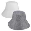2 Pack Sauna Hats Made of Felt Material Providing Heat Protection and Moisture Absorption for Steam Bath and Sauna Experience (C) view 1