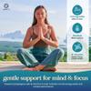 Ashwagandha Gummies for Mood Balance, Calm & Stress Relief, 60 Gummies - Citrus Orange Flavour with Ashwagandha High Strength Extract, Rhodiola & B Vitamins - 100% Vegan - Helps Mood, Focus & Stress view 4