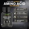 Amino Acid Supplements Full Spectrum All BCAA, EAA + Vitamin C & Botanical Blend High Strength, Free Form 60 Vegan Capsules | By NutriMali view 3