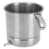 Cloimei Bucket Kit 1.6L Stainless Steel Reusable Shower System for Colon Cleansing Detox Home Use view 3