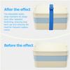 Cabilock 10Pcs Blue Adjustable Elastic Lunch Box Straps for Bento Containers, Food Box Fixing Bands for School, Travel and Camping, Washable Reusable Small Elastic Bands view 3