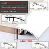 10 cm Extra Wide Floor Transition Strip Aluminum,threshold Ramps for Doorways,for Laminate Doorway Edge Threshold From(Titanium,4.2cm(W)) view 3