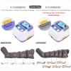 6 Cavity Full Body Relax Instrument, Lymphatic Drainage Air Compression Leg Massager, Compression Boots, for Circulation Arm Waist Wraps Foot Ankles Calf, Relax Muscle Pain Relief (6 Chambers Gra view 4