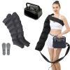 6-Cavity Leg Massager Pressotherapy Recovery Boots Machine, Electric Air Compression Massager for Circulation Legs, Arm, Waist, Feet, Fatigue Relief, Lymphatic Drainage Massager (Black 2 Leg) view 1