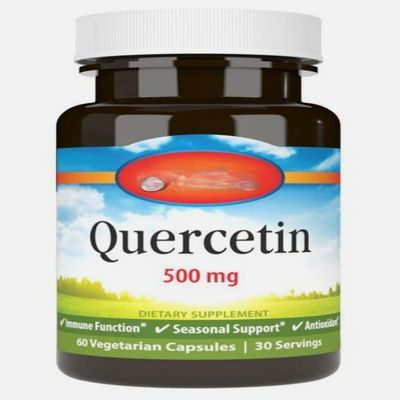 Norwegian Food Sups, Qercet 500mg, 60 Caps