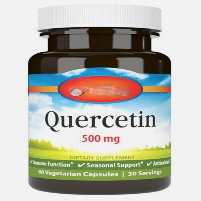 Norwegian Food Sups, Qercet 500mg, 60 Caps