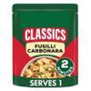 Classics Carbonara Fusilli Pasta Ready Meal 250g,Classics Meatballs Fusilli Pasta Ready Meal 250g, Free From Artificial Colours,Flavours & Preservatives,2 Flavours,Pack Of 2 view 2