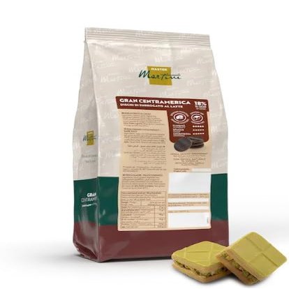 GRAN CENTRAMERICA PISTACCHIO CHOCOLATE 10kg box (1kg x 10 bags)