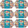 Assorted Fruit Turkish Delight Gift Box 250g Premium Soft Turkish Sweets Traditional Fruit Flavours Perfect Treat (6 x Pack) view 1