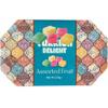 Assorted Fruit Turkish Delight Gift Box 250g Premium Soft Turkish Sweets Traditional Fruit Flavours Perfect Treat (6 x Pack) view 2