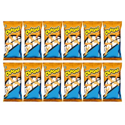 Inventure Cruncheez Cheese 45g x 12 (Flavoured Crunchy Corn Snack)