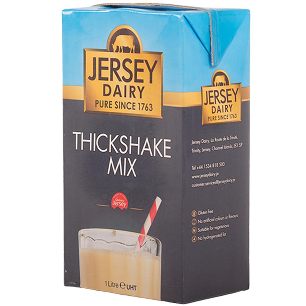 Jersey Dairy Thick Milk Shake Mix 1L (Pack of 12)