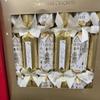 New Christmas Crackers with Bows and Festive Design A Stunning, Traditional Accent for Holiday Tablescapes and Seasonal Celebrations -G25 (Gold) view 2