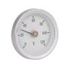 Acouto 63mm Bimetal Spring Thermometer 0-248F for Pipe Use view 1