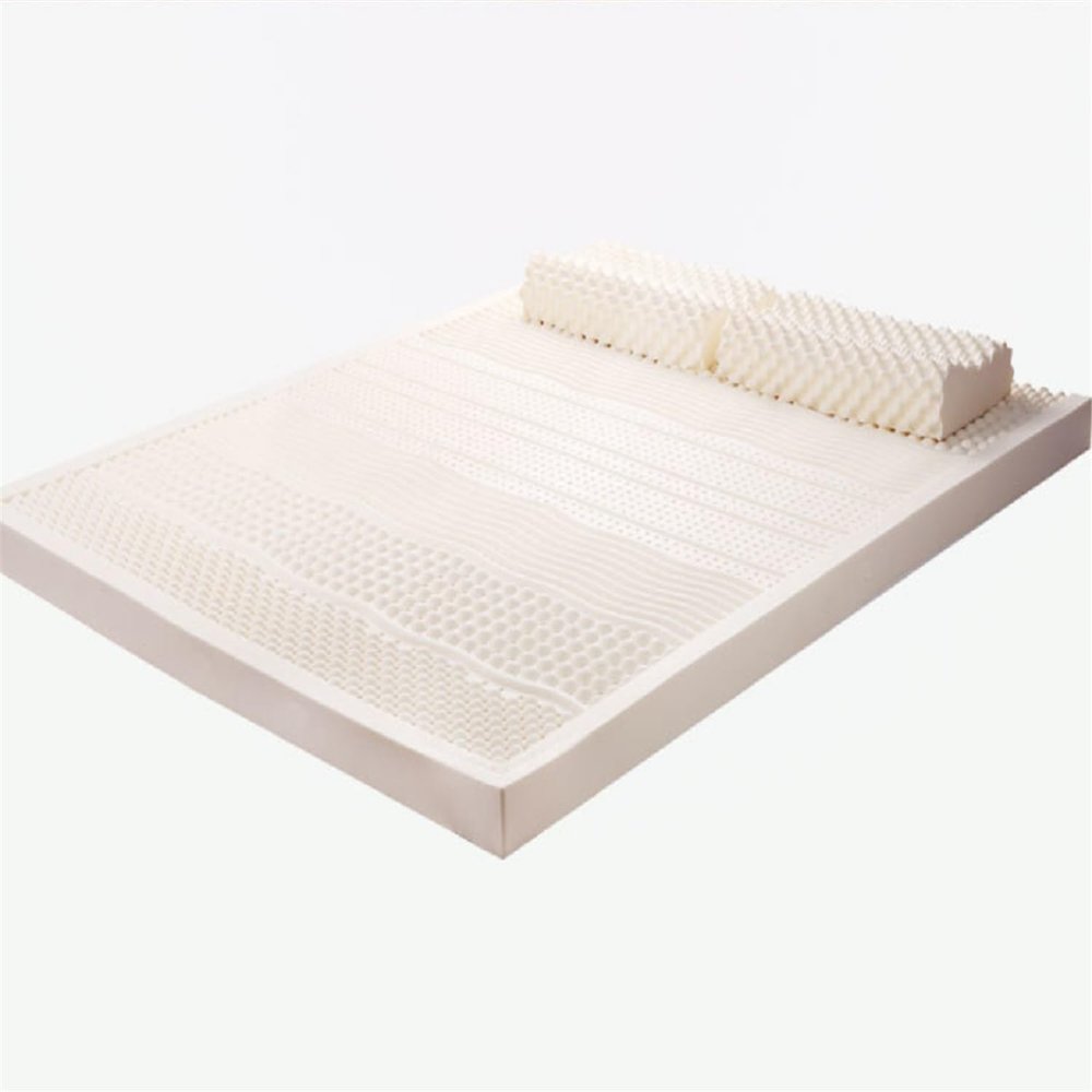 100% Natural Latex Mattress TailandiaEcoFriendly Comfortable Twin Full Size Bed Pad Thickness 5cm 80x200cm Ideal for Home Use Sleep Better Tonight!