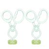 ERINGOGO 2pcs Contact Tool Lens Applicators Replaceable Lens Stick Replaceable Travel Use Light Green view 1