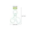 ERINGOGO 2pcs Contact Tool Lens Applicators Replaceable Lens Stick Replaceable Travel Use Light Green view 2