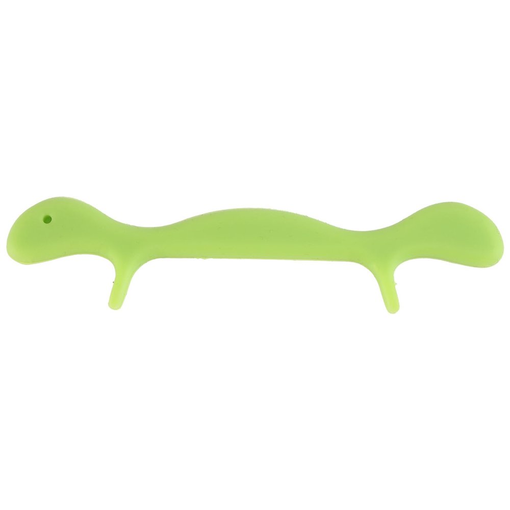NOLITOY Silicone Smile Exerciser, Oral Training Tool for Speech Stutter and Pronunciation Practice, Compact and Easy to Carry, Green, for Girls and Women