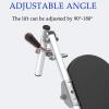 Elevating Legrests with Padded Calf Pads, 90-180 Adjustable Angle, for Standard Wheelchairs, Elderly and Disabled Support view 3