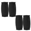 YARNOW 4pcs Chin Strap Covers Rugby Football Helmet Chin Strap Pad Shock Absorption Guard Covers for Hockey Snowboarding Helmet view 1