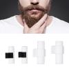 ZJchao 4pcs Portable Beard Styling Tool with Handlebar Curler and Storage Box Mustache Shaping Kit for Mens Grooming & Maintenance view 3