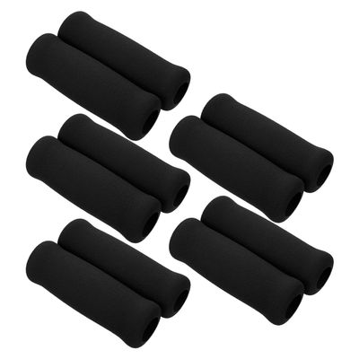 IWOWHERO 10pcs Walking Aid Handle Grips Padded Foam Hand Grips for Crutches Non-Slip Crutch Handle Covers for Walking Stick