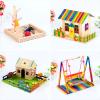NOLITOY 400pcs Lollipop Sticks Wood Sticks for DIY Projects for Home School Art Supplies view 2