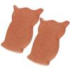 Ciieeo 2pcs Reusable Moisture Clay Owl Shaped Sugar Saver for Kitchen Storage Jars Baking Accessories view 1