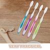 Baluue 12pcs Soft Bristle Toothbrushes for Adults Nano Bristle Large Head Orthodontic Daily Brush for Sensitive Gums Travel Toothbrush Soft view 3